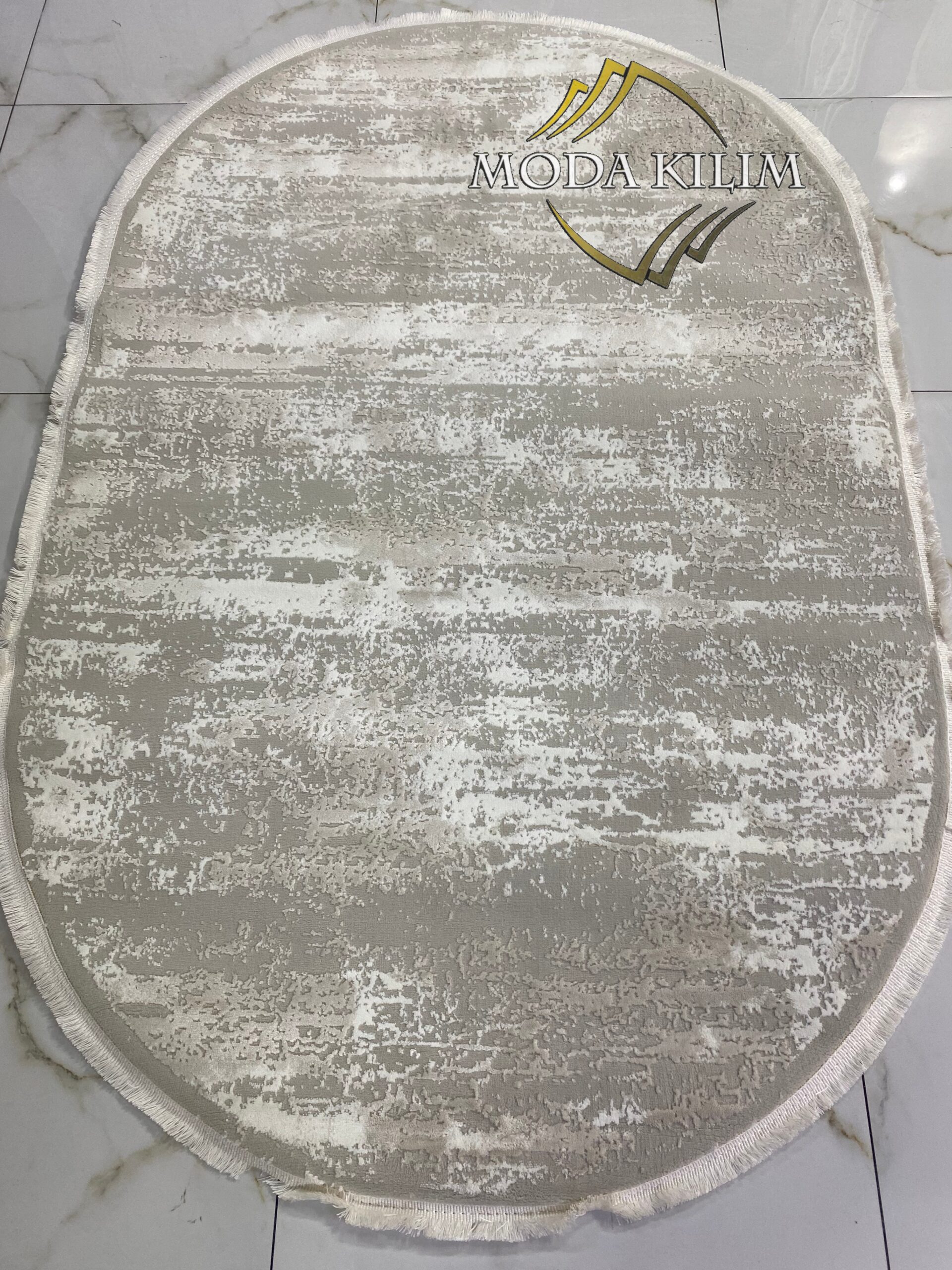 Portfolio 03254 Cream Grey Oval — изображение 3