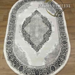 Portfolio 3888A Cream Grey Oval